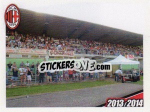 Sticker La Tribuna Centro Vismara 1 - A.C. Milan 2013-2014
 n. 55 - Erredi Galata Edizioni