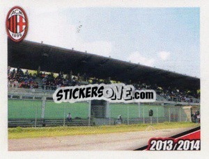 Sticker La Tribuna Centro Vismara 3 - A.C. Milan 2013-2014
 n. 57 - Erredi Galata Edizioni