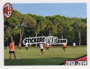 Sticker L'Allenamento 2 - A.C. Milan 2013-2014
 - Erredi Galata Edizioni