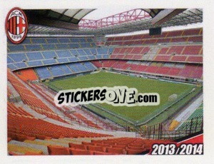 Sticker Le Tribune - A.C. Milan 2013-2014
 - Erredi Galata Edizioni