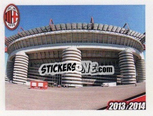 Sticker Lo Stadio Giuseppe Meazza