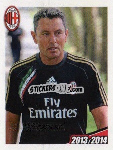 Sticker Marco Landucci, Staff Tecnico - A.C. Milan 2013-2014
 - Erredi Galata Edizioni