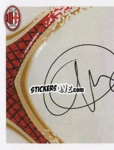 Sticker Matri Autografo - A.C. Milan 2013-2014
 n. 339 - Erredi Galata Edizioni