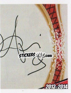 Sticker Matri Autografo - A.C. Milan 2013-2014
 n. 340 - Erredi Galata Edizioni