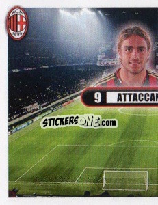 Sticker Matri, Attacante - A.C. Milan 2013-2014
 n. 333 - Erredi Galata Edizioni