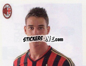 Sticker Mattia De Sciglio - A.C. Milan 2013-2014
 n. 161 - Erredi Galata Edizioni