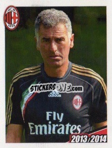 Sticker Mauro Tassoti, Staff Tecnico - A.C. Milan 2013-2014
 - Erredi Galata Edizioni