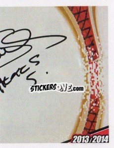 Cromo Mexes Autografo