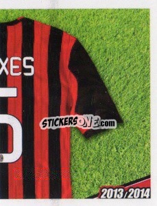 Sticker Mexes maglia 5 - A.C. Milan 2013-2014
 - Erredi Galata Edizioni