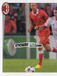 Figurina Montolivo in Azione - A.C. Milan 2013-2014
 n. 257 - Erredi Galata Edizioni