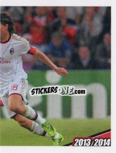 Sticker Montolivo in Azione - A.C. Milan 2013-2014
 n. 258 - Erredi Galata Edizioni