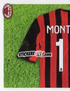 Figurina Montolivo maglia 18 - A.C. Milan 2013-2014
 n. 255 - Erredi Galata Edizioni