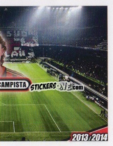 Figurina Montolivo, Centrocampista - A.C. Milan 2013-2014
 n. 254 - Erredi Galata Edizioni