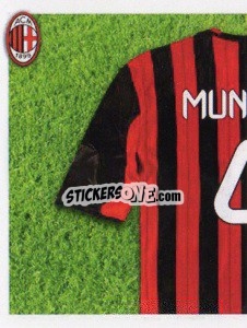 Sticker Muntari maglia 4 - A.C. Milan 2013-2014
 - Erredi Galata Edizioni