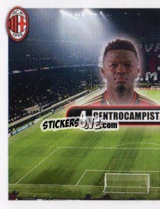 Figurina Muntari, Centrocampista - A.C. Milan 2013-2014
 - Erredi Galata Edizioni