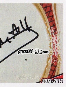 Sticker Niang Autografo - A.C. Milan 2013-2014
 n. 350 - Erredi Galata Edizioni
