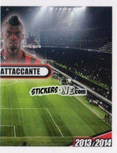 Sticker Niang, Attacante - A.C. Milan 2013-2014
 - Erredi Galata Edizioni