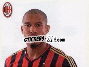 Sticker Nigel de Jong - A.C. Milan 2013-2014
 n. 241 - Erredi Galata Edizioni