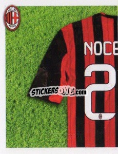 Sticker Nocerino maglia 23 - A.C. Milan 2013-2014
 n. 275 - Erredi Galata Edizioni