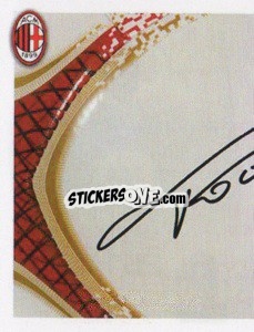 Sticker Pazzini Autografo - A.C. Milan 2013-2014
 n. 359 - Erredi Galata Edizioni