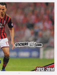 Sticker Pazzini in Azione - A.C. Milan 2013-2014
 n. 358 - Erredi Galata Edizioni
