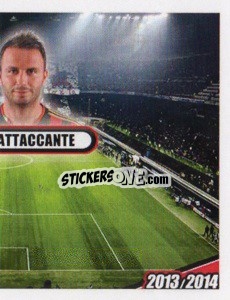 Sticker Pazzini, Attacante - A.C. Milan 2013-2014
 n. 354 - Erredi Galata Edizioni