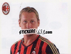 Sticker Philippe Mexes - A.C. Milan 2013-2014
 n. 171 - Erredi Galata Edizioni