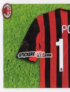 Sticker Poli maglia 16 - A.C. Milan 2013-2014
 - Erredi Galata Edizioni