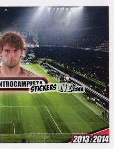 Sticker Poli, Centrocampista - A.C. Milan 2013-2014
 n. 284 - Erredi Galata Edizioni
