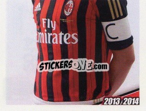 Sticker Riccardo Montolivo - A.C. Milan 2013-2014
 - Erredi Galata Edizioni