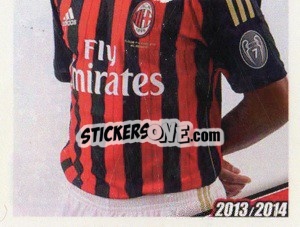 Sticker Robinho - A.C. Milan 2013-2014
 n. 372 - Erredi Galata Edizioni
