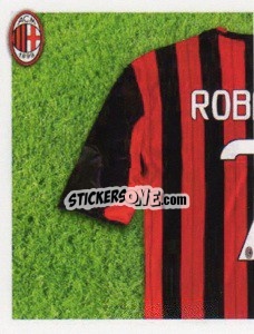 Sticker Robinho maglia 7 - A.C. Milan 2013-2014
 n. 365 - Erredi Galata Edizioni