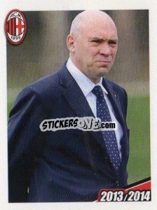 Sticker Rodolfo Tavana, Staff Tecnico - A.C. Milan 2013-2014
 - Erredi Galata Edizioni