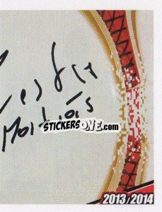 Sticker Silvestre Autografo - A.C. Milan 2013-2014
 n. 180 - Erredi Galata Edizioni