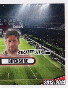 Sticker Silvestre, Difensore - A.C. Milan 2013-2014
 - Erredi Galata Edizioni