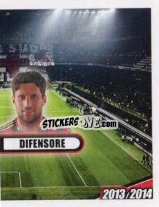 Cromo Silvestre, Difensore - A.C. Milan 2013-2014
 n. 174 - Erredi Galata Edizioni