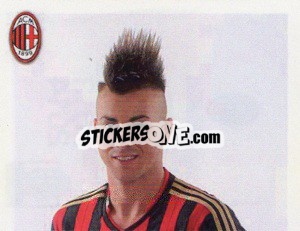 Sticker Stephan El Shaarawy - A.C. Milan 2013-2014
 n. 321 - Erredi Galata Edizioni