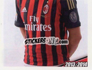 Sticker Stephan El Shaarawy - A.C. Milan 2013-2014
 - Erredi Galata Edizioni