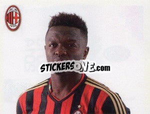 Sticker Sulley Ali Muntari - A.C. Milan 2013-2014
 n. 271 - Erredi Galata Edizioni
