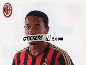 Sticker Urby Emanuelson - A.C. Milan 2013-2014
 n. 251 - Erredi Galata Edizioni