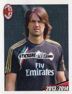 Sticker Valerio Fiori, Staff Tecnico - A.C. Milan 2013-2014
 - Erredi Galata Edizioni