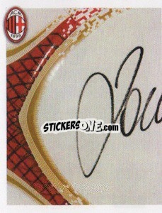 Sticker Zaccardo Autografo - A.C. Milan 2013-2014
 n. 199 - Erredi Galata Edizioni