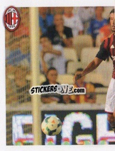 Sticker Zaccardo in Azione - A.C. Milan 2013-2014
 n. 197 - Erredi Galata Edizioni