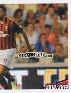Sticker Zaccardo in Azione - A.C. Milan 2013-2014
 n. 198 - Erredi Galata Edizioni