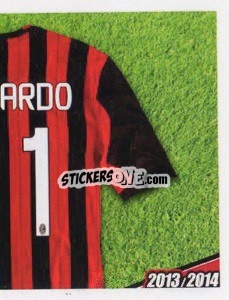 Sticker Zaccardo maglia 81 - A.C. Milan 2013-2014
 n. 196 - Erredi Galata Edizioni