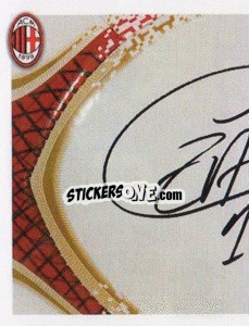 Sticker Zapata Autografo - A.C. Milan 2013-2014
 n. 209 - Erredi Galata Edizioni