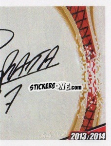 Sticker Zapata Autografo - A.C. Milan 2013-2014
 - Erredi Galata Edizioni
