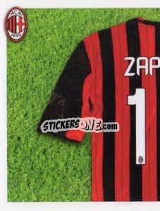 Sticker Zapata maglia 17 - A.C. Milan 2013-2014
 n. 205 - Erredi Galata Edizioni