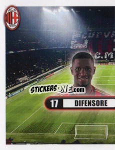 Sticker Zapata, Difensore - A.C. Milan 2013-2014
 - Erredi Galata Edizioni