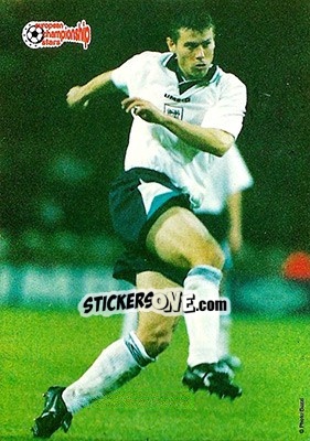 Sticker Robert Lee - European Championship Stars 1996 n. 8 - Plascot